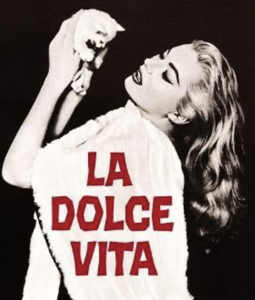 La Dolce Vita vintage film poster